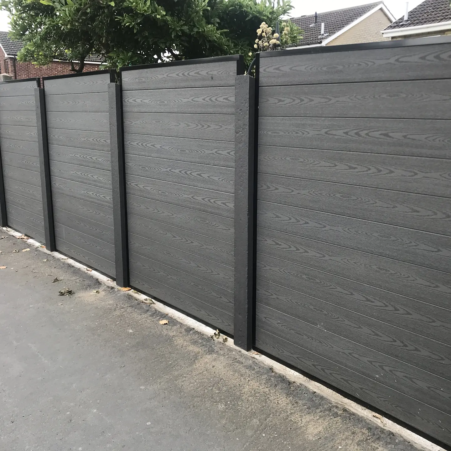 Composite fencing kit detail