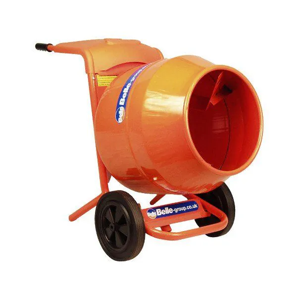 Belle cement mixer supplied by the owner