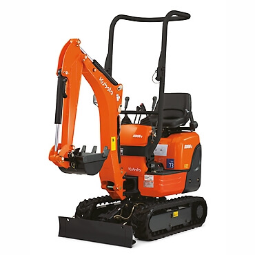 K008-3 micro-digger supplied by the owner