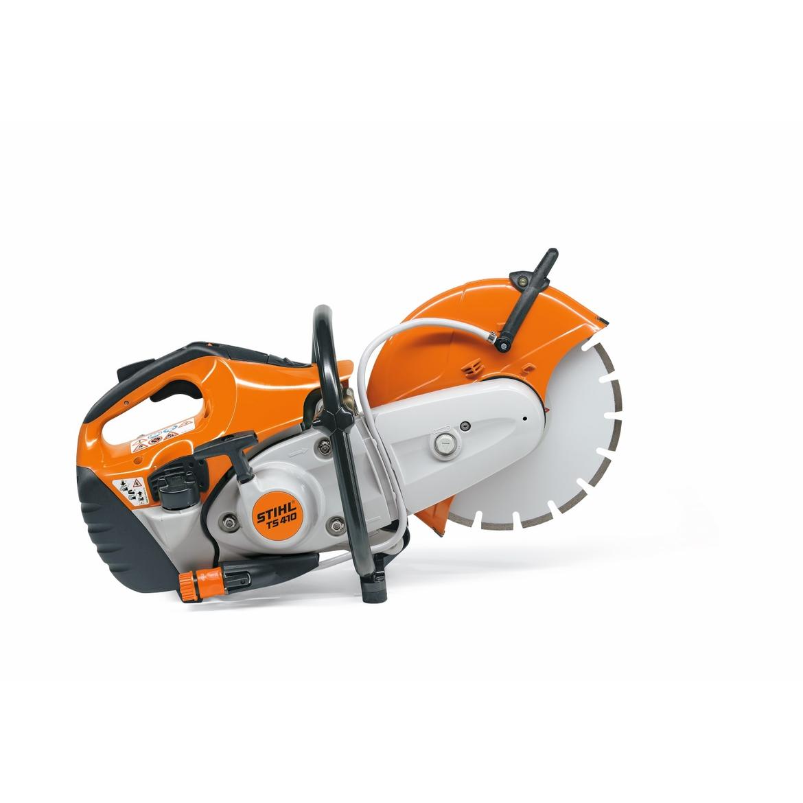 Stihl TS 410 cut-off saw supplied as an equipment reference